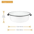 thumbnail image 4 of Granite Ware 6416-4 White Dish Pan, 15 Quart, 4 of 6