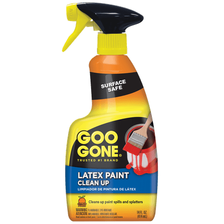 Goo Gone Latex Paint Cleaner - 14 Ounce (Best Latex Paint Remover)