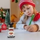 thumbnail image 4 of ShinYu Adorno Navideño de Muñeco de Nieve Caminando con Cadena Mecánica Invertida, 4 of 6