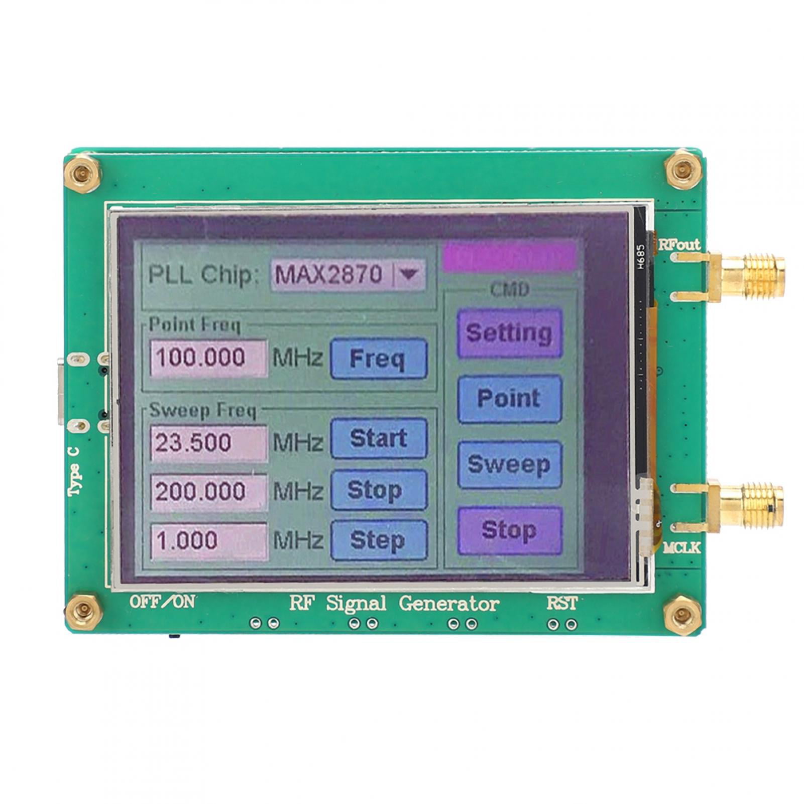 RF Signal Source RF Signal Source Module MAX2870 for Clock Generators for Wireless Infrastructure 