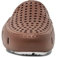 thumbnail image 2 of Floafers Sunset Slide - Unisex Slides - Sectional Traction - Utility Hole at Heel - Scuff-Proof Rubber Outsole Driftwood Brown/Coconut, Men's 12/Women's 14 Medium, 2 of 5