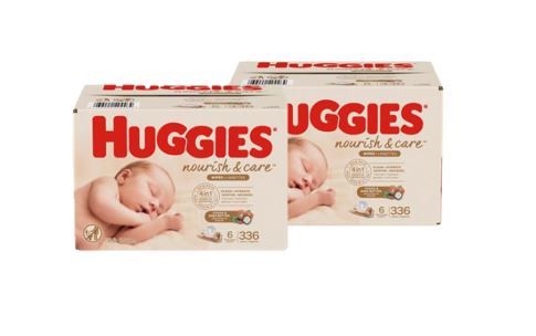 huggies nourish and care wipes