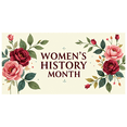 thumbnail image 2 of Women's History Month Celebration Colorful Event Decoration Banner Backdrop Perfect for Community Gathering Party Supplies Photography Props, 2 of 4