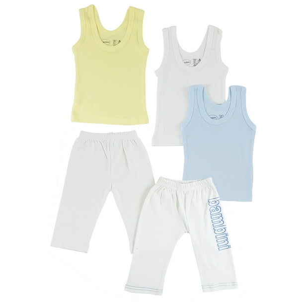 tank top and sweatpants