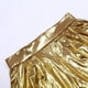 thumbnail image 5 of Conjunto de dos piezas para mujer con chaleco brillante y pantalones anchos: conjunto de top corto sin mangas y cuello redondo, tallas S-XXXXXL, 5 of 6