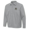 thumbnail image 2 of Men's Antigua Gray Green Bay Packers Pivot Full-Zip Jacket, 2 of 4