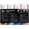 thumbnail image 3 of wqlpp-Mont Marte Premium Pouring Acrylic Paint, Flamingo, 4pc Set, 60ml Bottles, 3 of 4