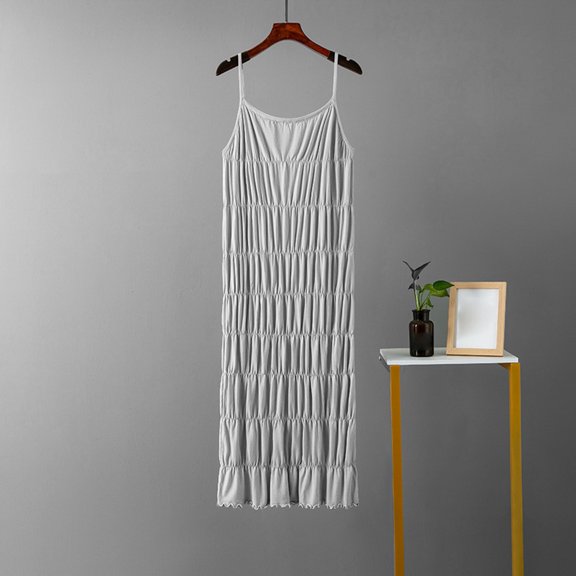 Vedolay Free People Dress Women's High Neck Split Bodycon Evening Long Dress,Gray One Size