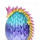 thumbnail image 5 of Embutidoras de cesta de Pascua, huevo de dragón impreso en 3D, juguete antiestrés para niños y adultos, 5 of 6