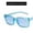 Clear Blue, variant on Women's Vintage Sunglasses Narrow Frame with Square Design UV400 Protection Resin Lens and PC Frame Classic Sun Glasses for Ladies Fashion Eyewear