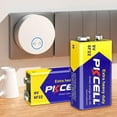 thumbnail image 6 of PKCELL 9V Battery, Long Lasting 9 Volt Batteries, 100PCS Smoke Detector Battery, 6 of 8