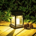 thumbnail image 2 of Solpex 8 Pack Solar Hanging Lantern Outdoor, Candle Effect Light with Stake for Garden,Patio , Lawn, Deck , Umbrella, Tent, Tree,Yard,Driveway-Warm White, 2 of 5
