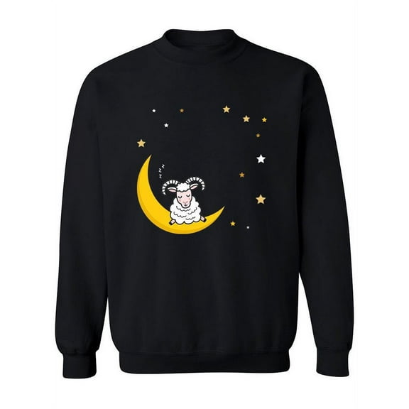 Sweet Dream Sheep . Sweatshirt Women -Image by Shutterstock, Female x-Large