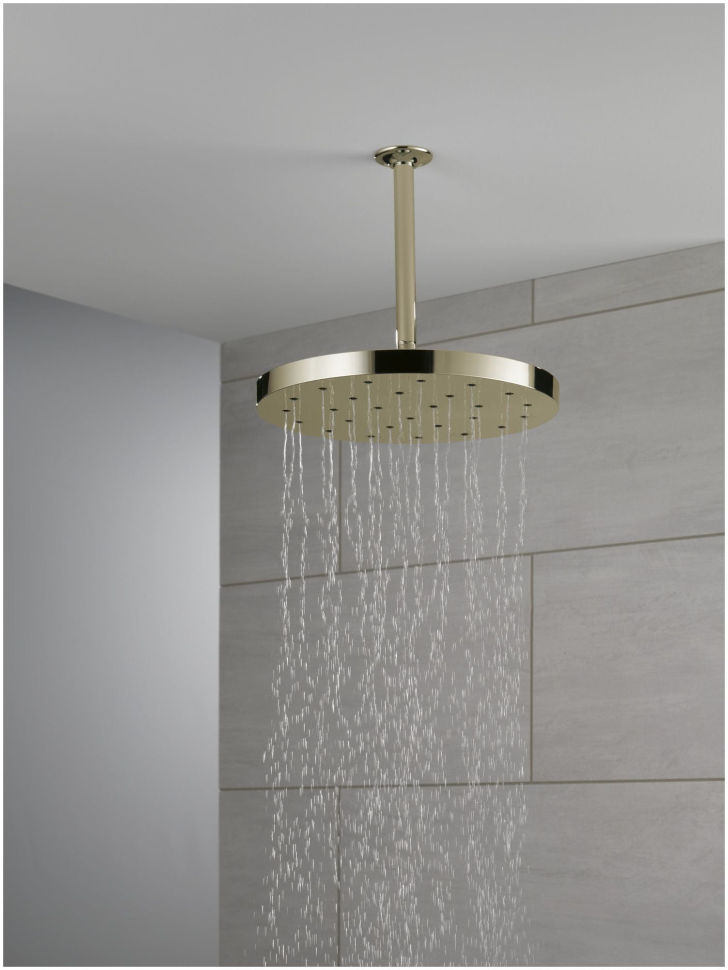 Delta 52160-KS-PR Universal Showering 12" Round 1.75 GPM Single Function Rain Shower Head