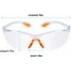 thumbnail image 3 of Paquete de 12 gafas de seguridad, gafas de trabajo con lentes transparentes, gafas antivaho, protección para jardín, laboratorio, química bv8HzJQeO, 3 of 5