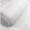 "Craft and Party, 54"" by 40 yards (120 ft) fabric tulle bolt for wedding and decoration (White)"