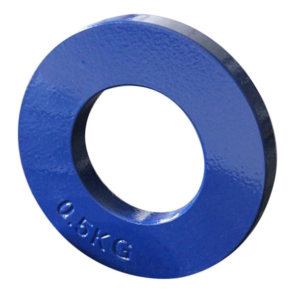 Fractional Weights Mini Weight Plates Strength Training Accurate Disk Accessory Blue 0.5Kg