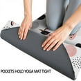 thumbnail image 3 of White Cow Head Dot Pattern Hot Yoga Mat Towel Non Slip for Hot Yoga - Quick-Drying Yoga Mat Cover with 4 Corner Pockets with Travel Bag - Hot Yoga Towel Non Slip Grip Moisture Wicking Sweat 70"x26", 3 of 6