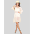 thumbnail image 3 of VESTIDO SALIDA DE PLAYA DE MUJER CON MANGA Y AMARRE, 3 of 5
