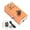 Orange_Free Size, variant on Kchsji Metal Guitar Effects Pedal Distortion Overload Reverb Choir Sound Effects for Electric Acoustic Bass Guitar Music Studio Performance Recording Live Concert Accessories Musicians