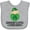 AC-Heather Grey, variant on Inktastic Irish Grandma Little Leprechaun Boys or Girls Baby Bib