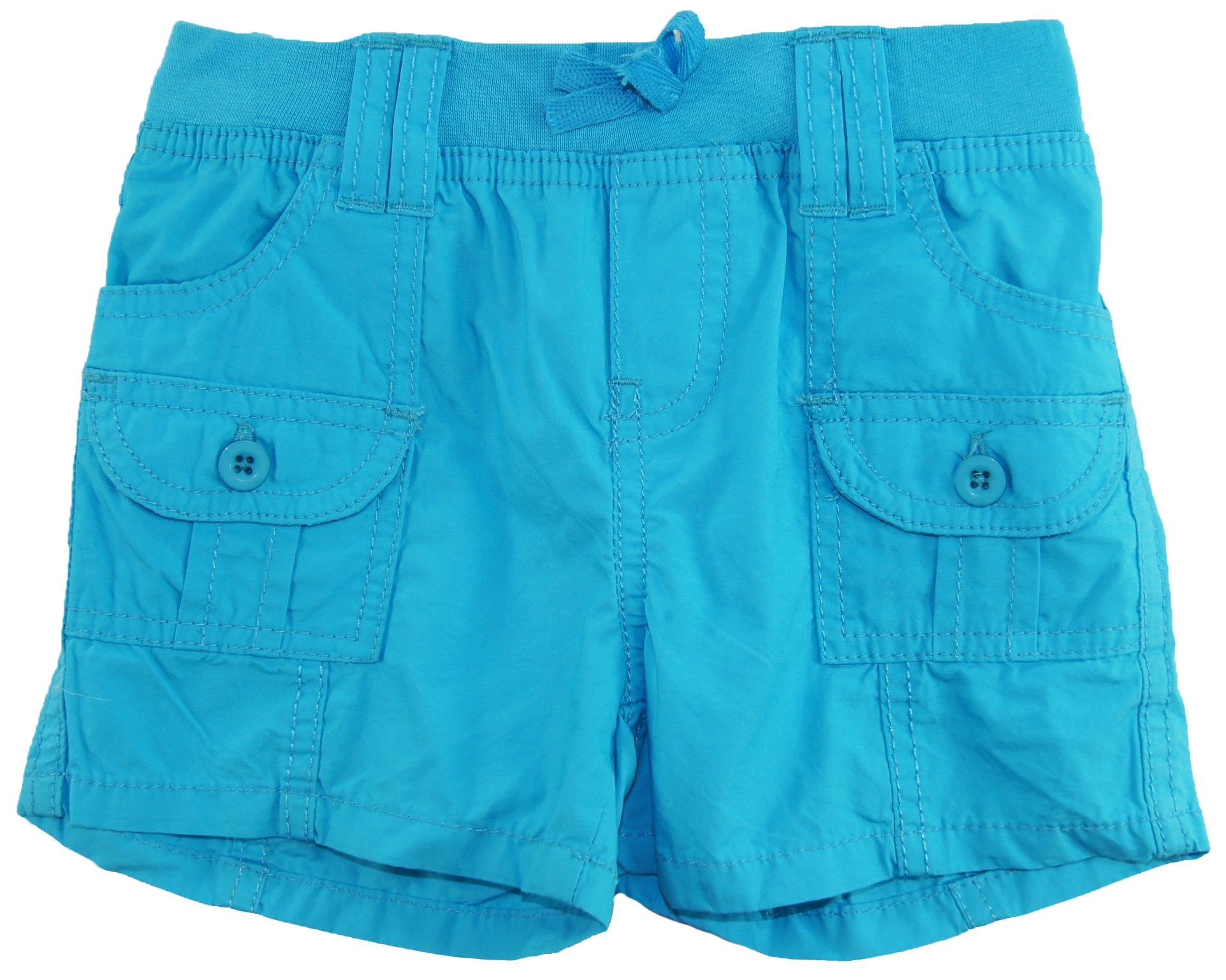 Star Ride Little Girls' Adjustable Cargo Woven Bermuda Board Shorts