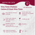 thumbnail image 2 of Vino Tinto Chateau Camou El Gran Vino Tinto 750 ml Vid Mexicana Vino Tinto, 2 of 5