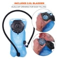 thumbnail image 4 of Mochila de hidratación Ergodyne Chill-Its 5155HV de alta visibilidad, 2 litros, color lima, 4 of 9