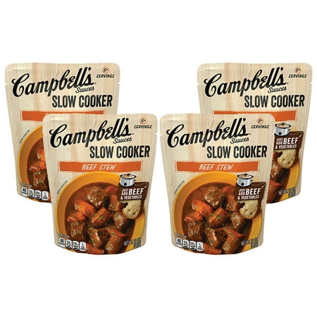 (8 Pack) Campbell'sÃÂ Slow Cooker Sauces Beef Stew, 12 oz.