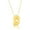 D, variant on Sterling Silver Gold Plated Chunky Bubble Initial Letter Necklace for Women - Puffed Initial Pendant - Unique Dainty Necklace for Her - G