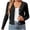 *Black, variant on Women's Lightweight Long Sleeve Knit Cardigan,Button Down Casual Cropped Sweater White,Womens Plus XXL