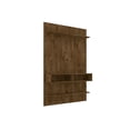 thumbnail image 4 of Libra Wood Fltg. 45" Wall Entertainment Center w/ Overhead Shelf in Rustic Brown, 4 of 5