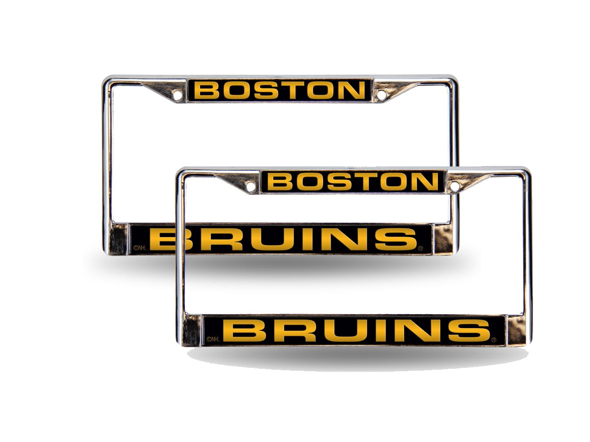 Graphics and More Boston Bruins Grill Stripe License Plate Tag Frame 