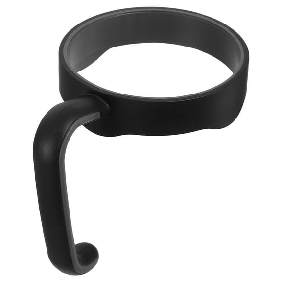 Milisten 20 Oz Thermal Mug Handle Black Rigid Polypropylene Fits Vacuum Cup and Car Holder