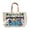 01 C-14X10cm, variant on Canvas Tote Bag, Washable Heavy‑Duty Reusable Shoulder Handbag with Printed Straps for Groceries, Travel & Daily Errands