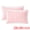 Pink, variant on Unique Bargains 2Pcs Polyester Envelope Closure Wrinkle Resistant Pillowcase Queen Pink