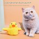thumbnail image 4 of juguete para gatos con hierba gatera, pato de peluche recargable por USB, juguete electrónico interactivo con sonidos realistas, para masticar, entretener y ejercitar a tu gatito., 4 of 5