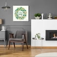 thumbnail image 6 of Epic Art 'Love Bears All Things Eucalyptus Wreath' by Cindy Jacobs, Acrylic Glass Wall Art, 24"x24", 6 of 8