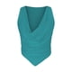 thumbnail image 3 of Pntutb Mujer Moda Casual Color sólido Cuello en V Sexy Pecho Envuelto Chaleco Tirante top Pntutb Pntutb-684, 3 of 5