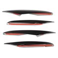 thumbnail image 1 of Front Bumper Fog Light Trim, 4PCS Front Bumper Fog Light Trim High Hardness Replacement For  GLC Class X253  Line 2016-2019Electrosilvering, 1 of 8
