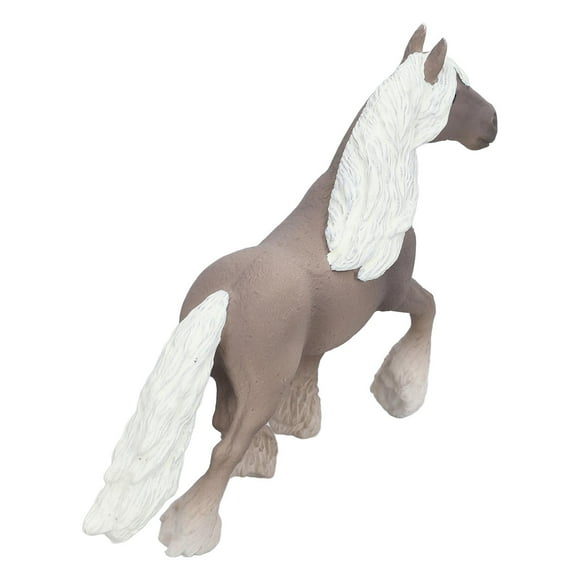 Horse Figurine, Plastic, Plastic Cement Animal Figurine Small Horse Figurine, Horse Toy For Kids Home Decoration