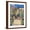 Brown Frame, variant on Art.com Monet: Garden/Vetheuil Giclee Print by Claude Monet, 12" x 16"