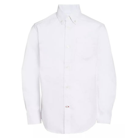 Tommy Hilfiger Big Boys Kid's Pinpoint Oxford Shirt White Size 16