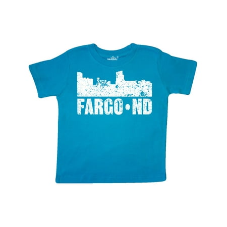 

Inktastic Fargo Skyline Grunge Gift Toddler Boy or Toddler Girl T-Shirt