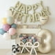 thumbnail image 3 of Globos de cumpleaños con forma de dagelar, color beige, crema y blanco, 40 cm, 3 of 8