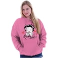 thumbnail image 3 of Betty Boop Love Hearts Cute Hoodie Sweatshirt Women Brisco Brands 3X, 3 of 6