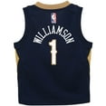 thumbnail image 3 of Toddler Nike Zion Williamson Navy New Orleans Pelicans Replica Jersey - Icon Edition, 3 of 3