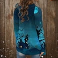 thumbnail image 3 of WXLWZYWL Halloween Cardigans for women 2024 Ghost Pumpkin Bat Spide Web Witch Graphic Coats Long Sleeve Lightweight Tops Open Front Fall Jackets, 3 of 5