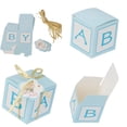 thumbnail image 2 of Cajas de Regalo de Papel Sunnimix para Niña Niño Baby Shower Favor Cumpleaños Azul 12 Piezas, 2 of 8