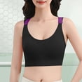 thumbnail image 2 of Hduncf High Impact Sports Bras for Women Wireless Racerback High Support Bra Breathable Workout Running Athletic Bras Black Free Size, 2 of 5
